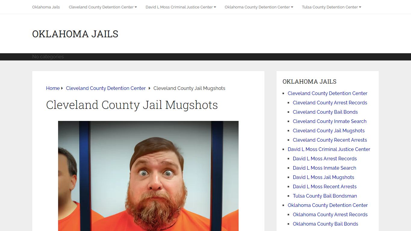 Cleveland County Jail Mugshots - Oklahoma Jails